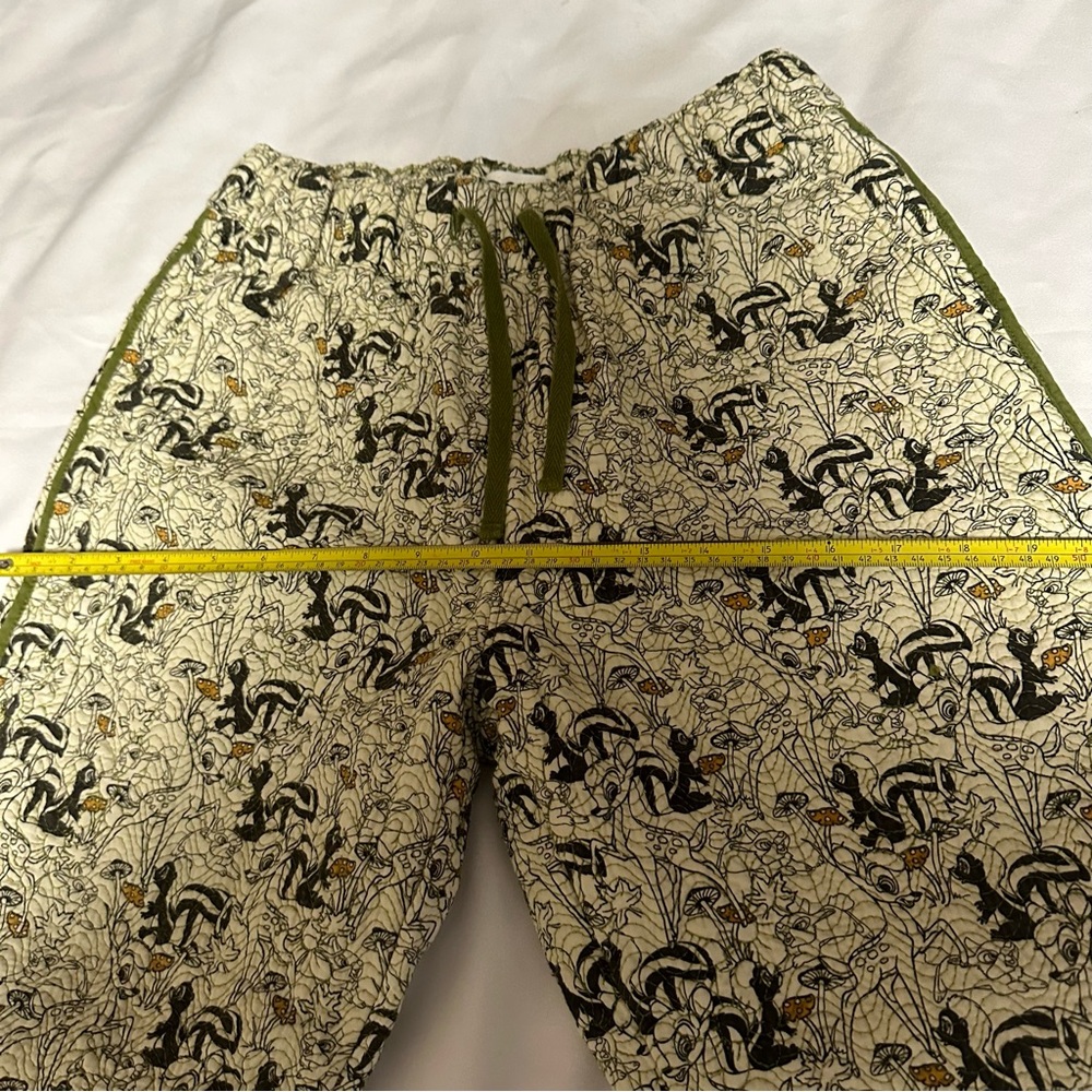 Disney bamby design Cream and Black Patterned Joggers - Picture 5 of 16